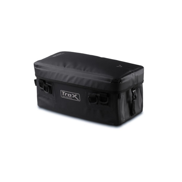 Комплект: бічні кофри + центральний кофр + кріплення TRAX ADV SW-MOTECH для мотоцикла HONDA CRF1100 L Africa Twin (19-21) срібні об'єм 45 + 37 + 38L