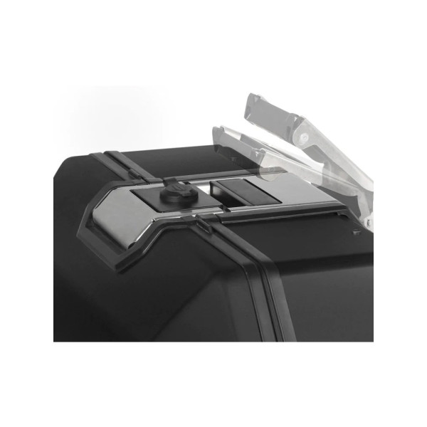 Боковий алюмінієвий кофр правий Terra Shad (об'єм: 47 літрів) чорний