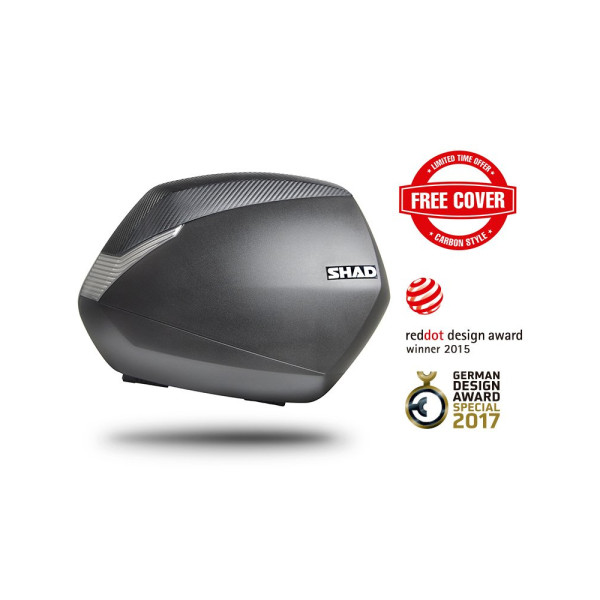Комплект 2 бічних кофрів Shad SH36 об'єм: 2 x 36 л