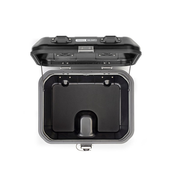 Алюмінієвий центральний кофр GIVI Trekker Dolomiti Monokey® DLM30B Чорна лінія; об'єм: 30 літрів