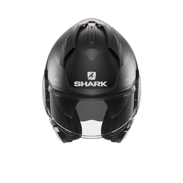 Шолом щелепний Shark EVO-GT Encke чорний сірий матовий