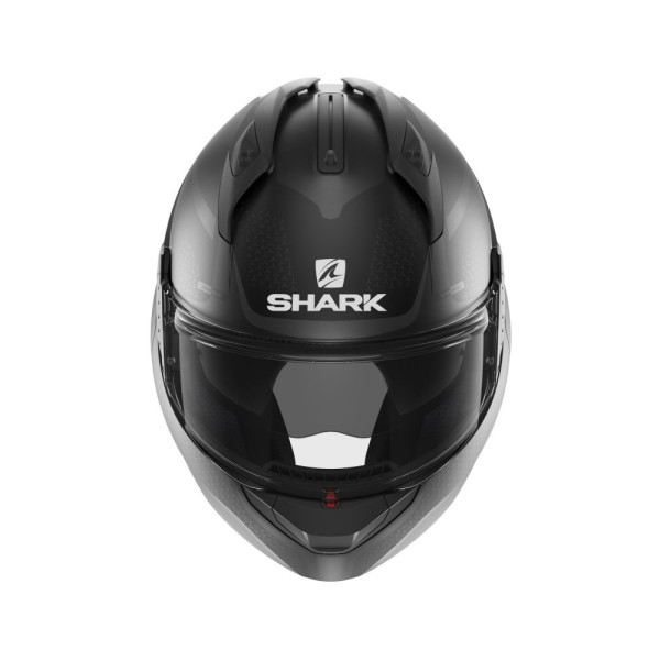 Шолом щелепний Shark EVO-GT Encke чорний сірий матовий