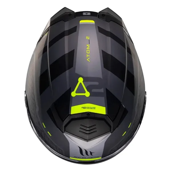 Шолом щелепний MT Atom 2 SV Destiny чорний-сірий матовий