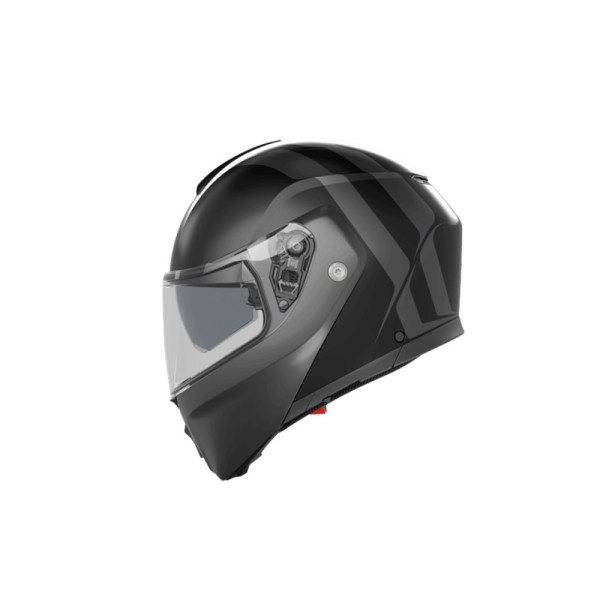 Шолом щелепний AGV Streetmodular Resia чорний-сірий матовий