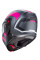 Шлем з підборіддям Caberg Horus X сірий-чорний-рожевий