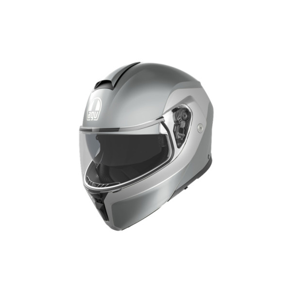 Шолом щелепний AGV Streetmodular Levico сірий матовий