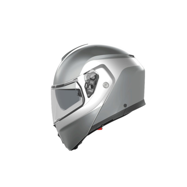 Шолом щелепний AGV Streetmodular Levico сірий матовий