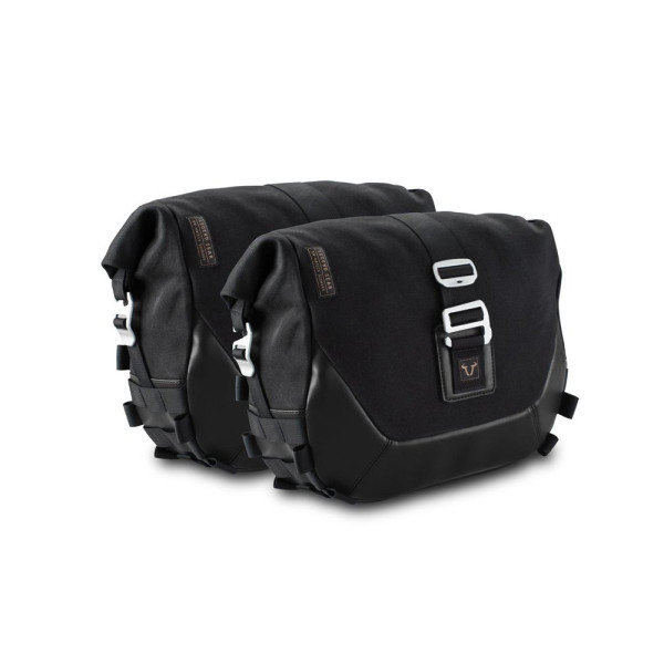 Комплект бічних сумок LC1 Legend Gear SW-MOTECH Black Edition, що монтуються на раму SLC ліва сторона; об'єм: 9,8л/ права сторона; об'єм: 9,8л