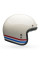 Відкритий шолом Bell Custom 500 DLX Vintage Stripes білий