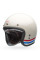 Відкритий шолом Bell Custom 500 DLX Vintage Stripes білий