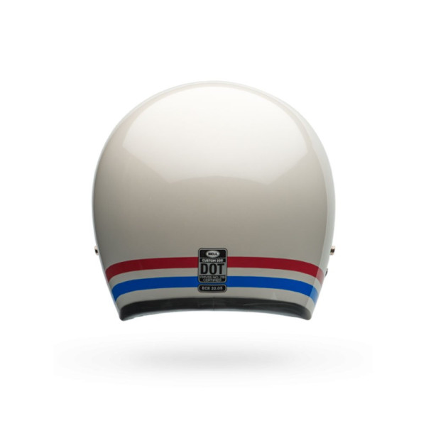 Відкритий шолом Bell Custom 500 DLX Vintage Stripes білий