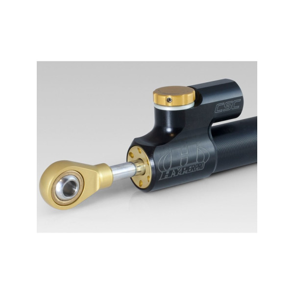 Амортизатор керма Hyperpro CSC чорний - лінійний перевернутий 68 мм