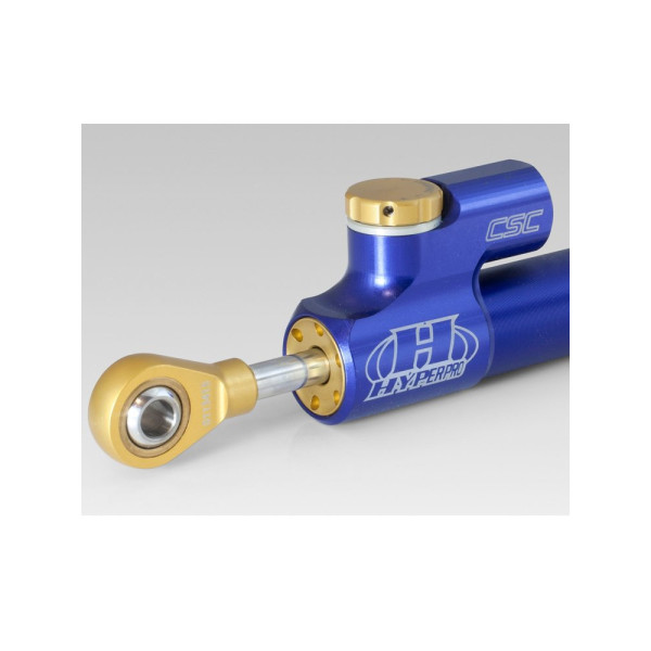 Амортизатор повороту Hyperpro CSC фіолетовий - лінійний 75 мм