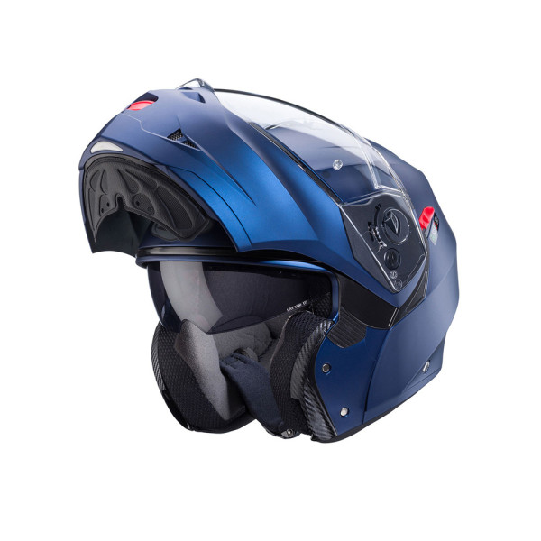 Шолом з підборіддям Caberg Duke X синій матовий