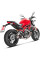 Випускні системи Akrapović для Ducati Monster 797/797+/659 17-20, Scrambler Cafe Racer 17-20, Scrambler Icon/Urban Enduro/ Classic/ Full Throttle 15-20 Slip-On Line, Чорний Титан