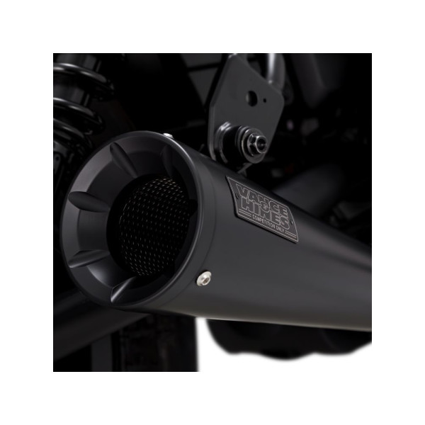 Вихлопна система Vance & Hines Upsweep для Honda CMX 300 / 500 Rebel Чорний Мат