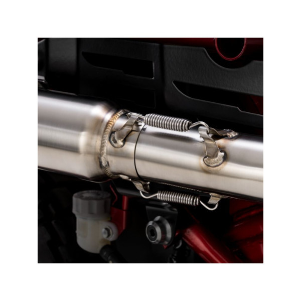 Вихлопна система Vance & Hines Hi-Output для Hondy Z 125 Monkey (18-) Затерта сталь