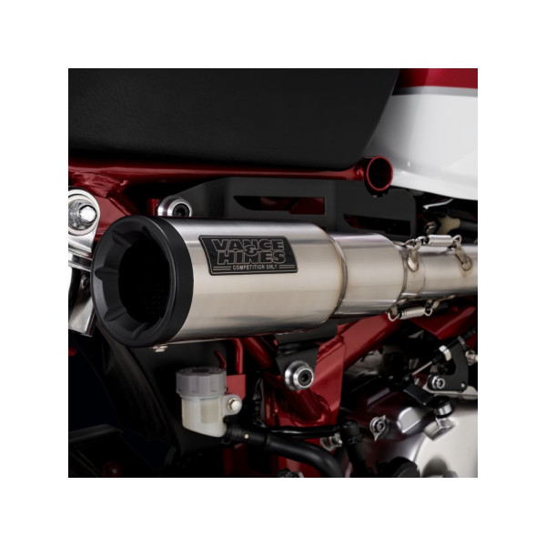 Вихлопна система Vance & Hines Hi-Output для Hondy Z 125 Monkey (18-) Затерта сталь