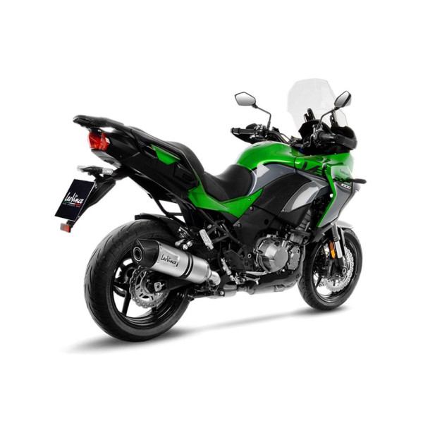 Випускний глушник LeoVince LV One Evo Slip-On, Нержавіюча сталь для Kawasaki Versys 1000 (19-)