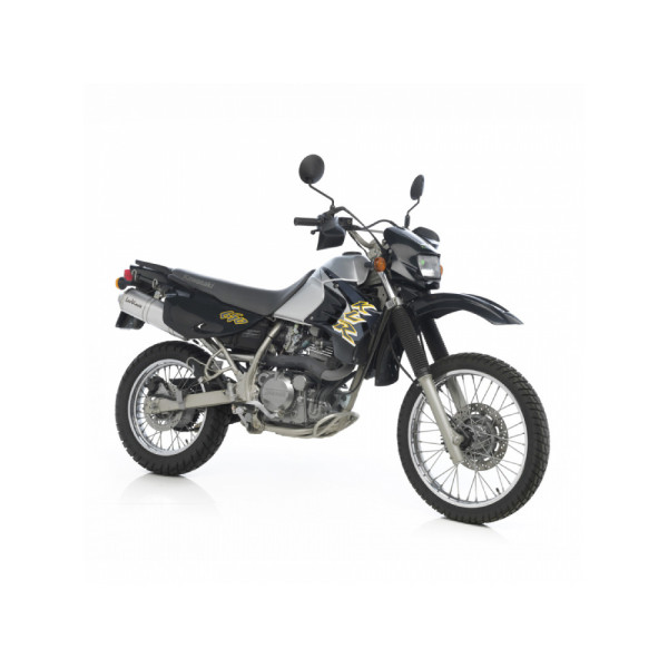Вихлопні системи LeoVince X3 Slip-On, Aluminium для Kawasaki KLR 650 97-22
