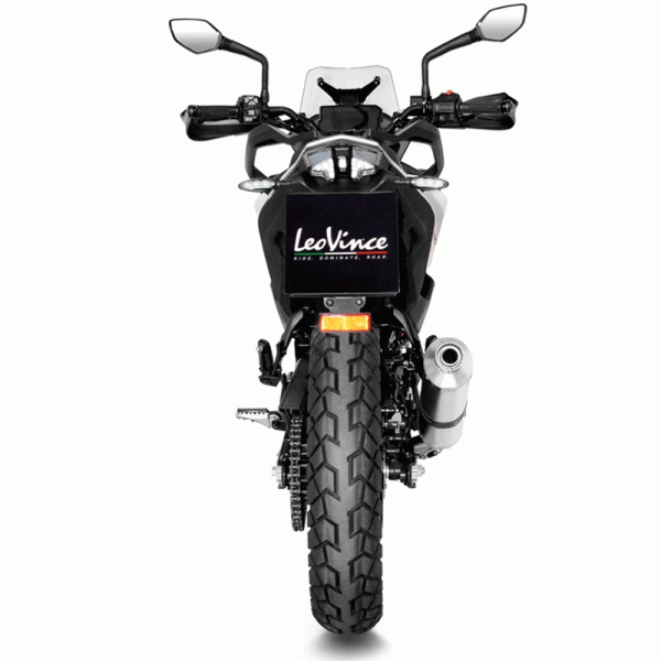 Випускний глушник LeoVince LV One Evo Slip-On, Нержавіюча сталь для KTM 390 Adventure 20-