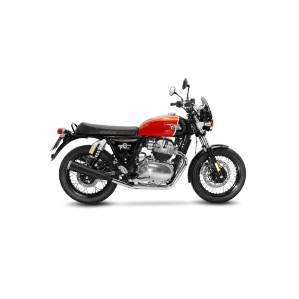 Випускні системи LeoVince Classic Racer Slip-On, Нержавіюча сталь для Royal Enfield Continental GT 650 (19-) / Interceptor 650 (19-)