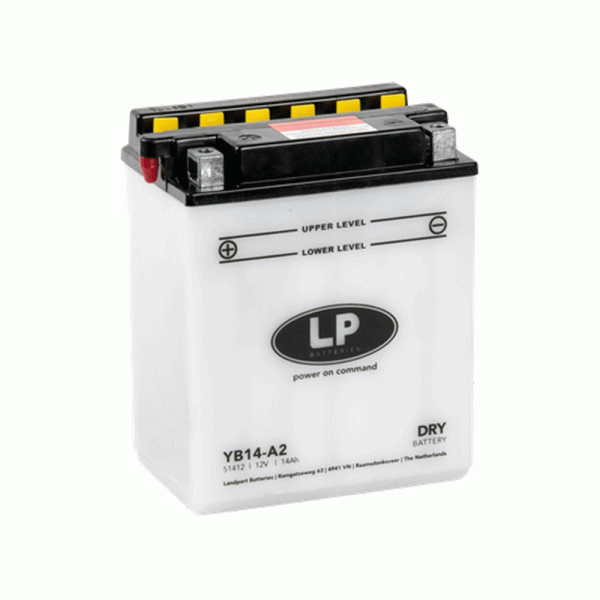 Свинцево-кислотний акумулятор з електролітом Landport YB14-A2 для Honda
