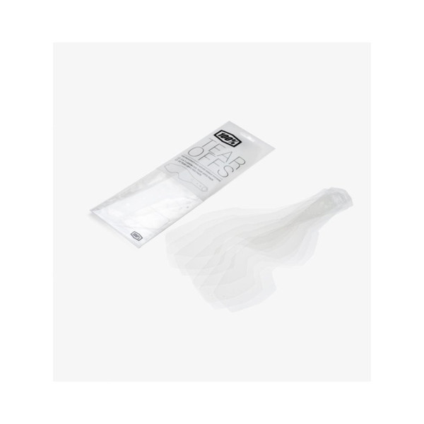 Зривки tear-off до окулярів 100% Racecraft2, Accuri2 і Strata2 (20 штук)