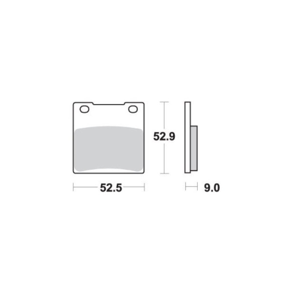Гальмівні колодки SBS 556 LS
