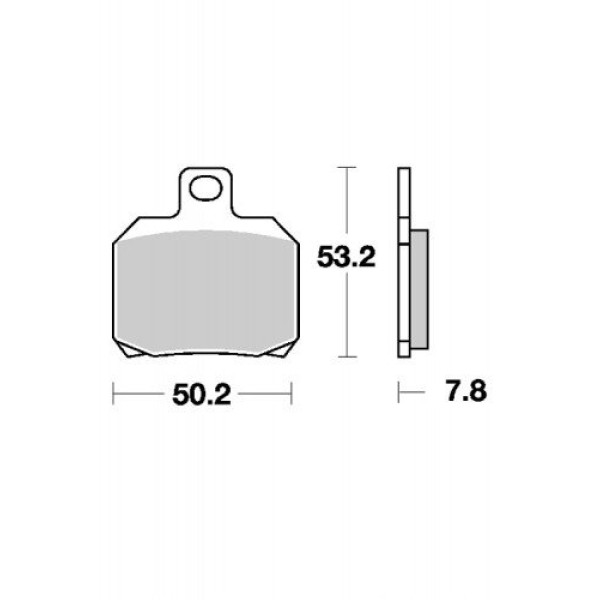 гальмівні колодки SBS 157 HF