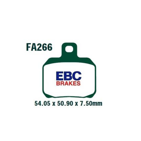 Гальмівні колодки EBC FA093 (комплект на 1 диску)