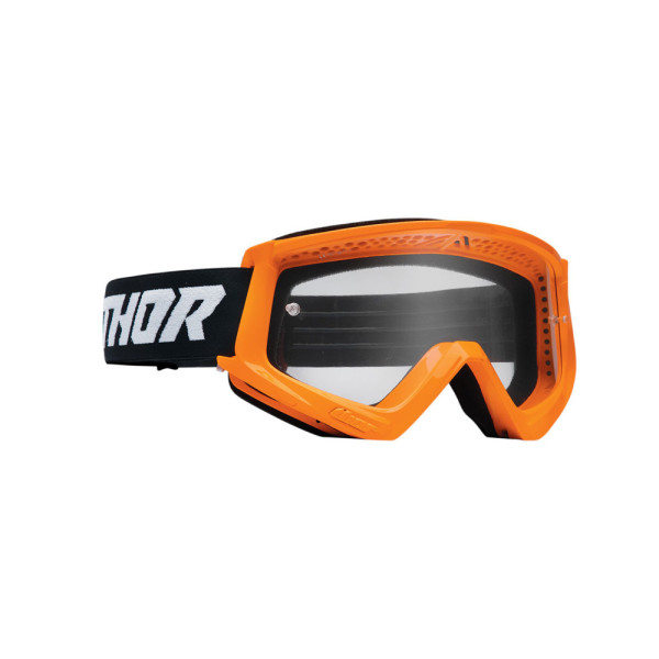 Дитячі мотоциклетні окуляри Thor Combat Racer флуоресцентні помаранчево-чорні