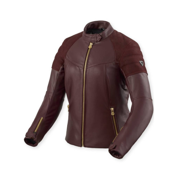 Жіноча мотоциклетна шкіряна куртка REV’IT! London червона