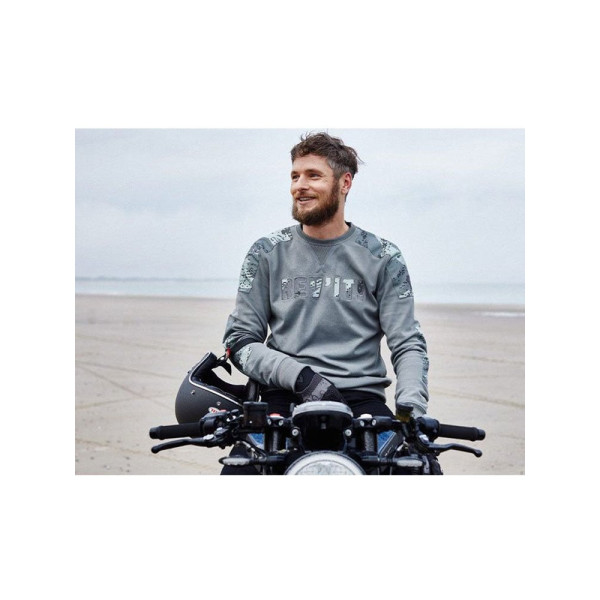 Мотоциклетна кофта REV’IT! Whitby сірого кольору