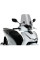 Вітрове скло Puig (Traffic) для Honda SCOOPY SH125i (20-), SCOOPY SH150i (20-21), SCOOPY SH350i (21-) легке затемнене