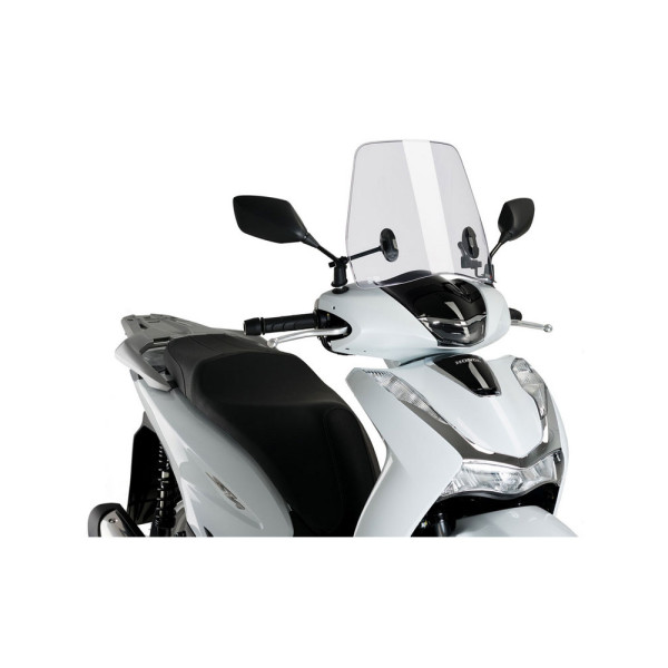 Вітрове скло Puig (Traffic) для Honda SCOOPY SH125i (20-), SCOOPY SH150i (20-21), SCOOPY SH350i (21-) прозоре