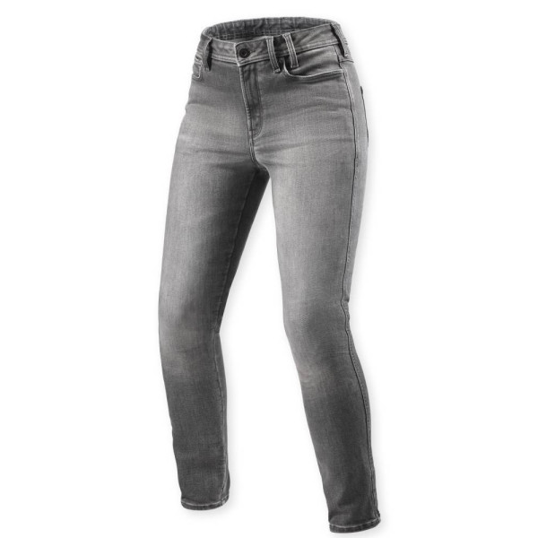 Джинси мотоциклетні жіночі REV’IT! Shelby 3 SK сірі