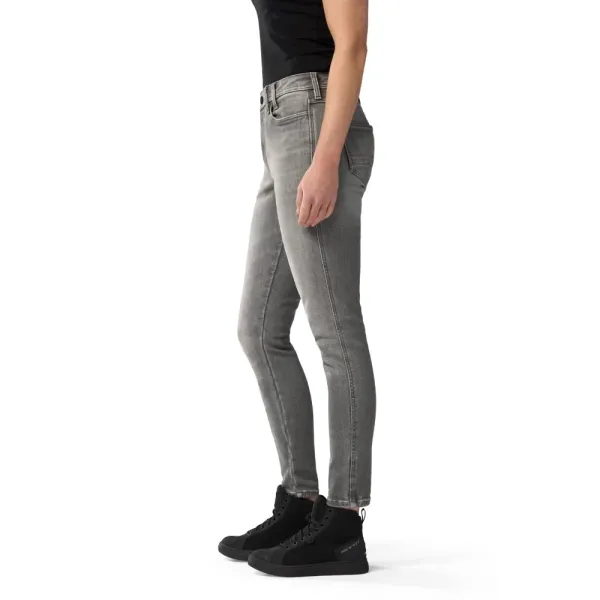 Джинси мотоциклетні жіночі REV’IT! Shelby 3 SK сірі