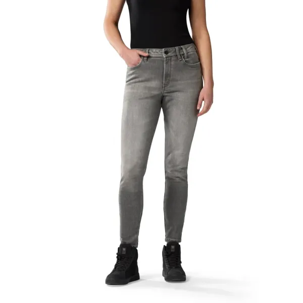 Джинси мотоциклетні жіночі REV’IT! Shelby 3 SK сірі