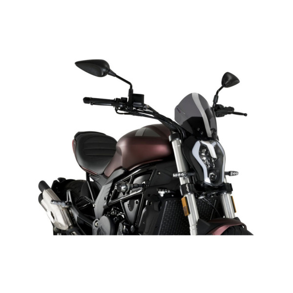 Вітрове скло PUIG Naked New Generation для Benelli 502C (19-) сильно затемнене