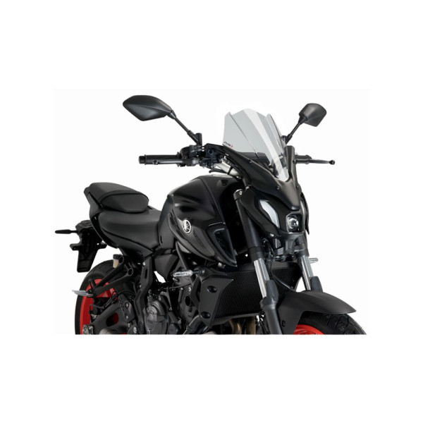 Вітрове скло PUIG Naked New Generation для Yamaha MT-07 (21-) легке затемнення