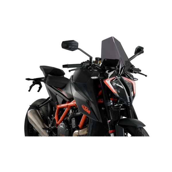 Вітрове скло PUIG Naked New Generation для KTM 1290 Superduke R (20-), Superduke R EVO (22-) сильно затемнене