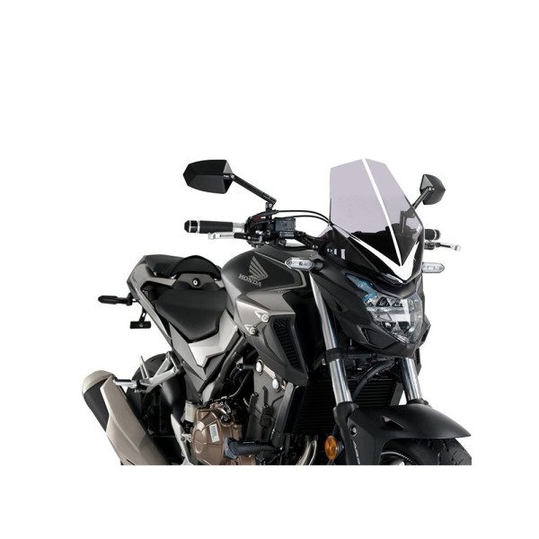 Вітрове скло naked PUIG для Honda CB500F (16-) легке затемнене