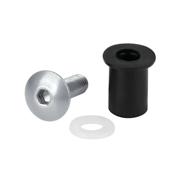 Гвинти для обтікачів і вітрових стекол мотоциклів Лампа самозатягуючі срібні 10 шт. M5