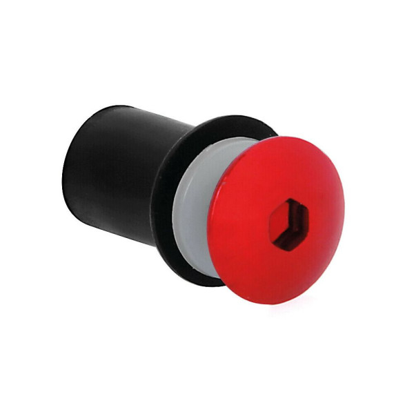 Гвинти для обтікачів і вітрових стекол мотоциклів Лампа самозатягуючі червоні 10 шт. M5