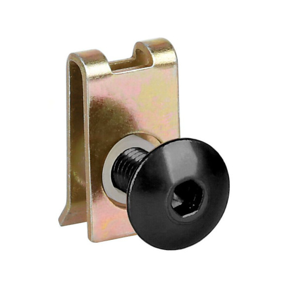 Гвинти для обтічників Лампа з кріпильними пластинами чорні 10 шт. M5