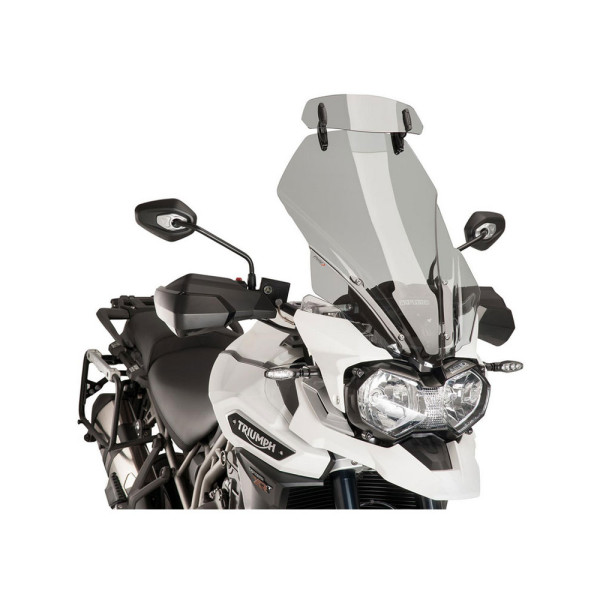 Регульований дефлектор PUIG для щитків і обтічників 31x10 см легкий затемнений