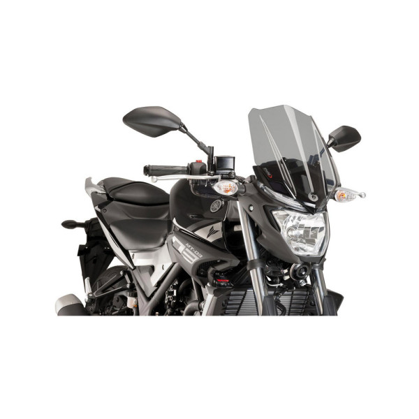 Вітрове скло PUIG Sport для Yamaha MT-03 (16-19) легке затемнення