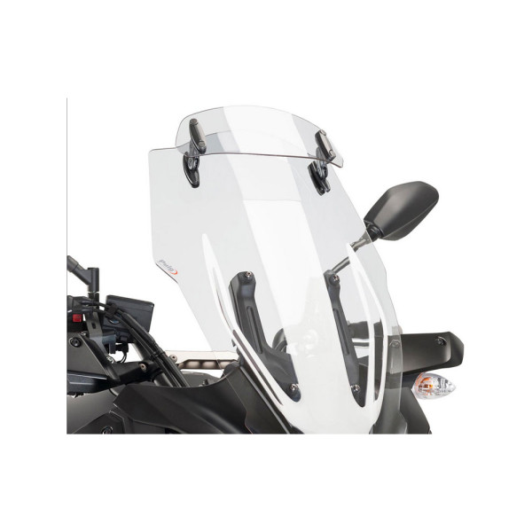 Регульований дефлектор PUIG для щитків і обтічників 25x10 см прозорий
