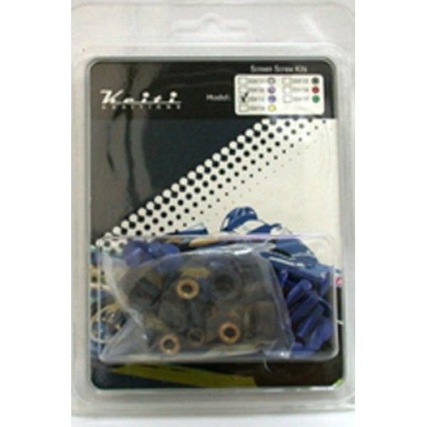 Гвинти кріплення KEITI для мотоциклетних щитків сині